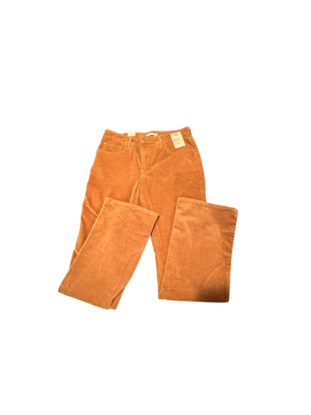 Women's Levi's Corduroy Boot Cut Pants Size 32 tan